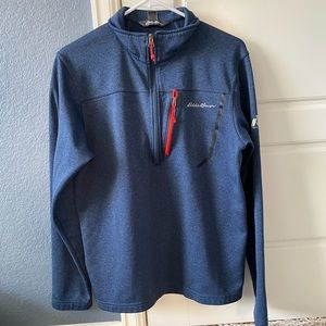 Eddie Bauer First Ascent 1/2 zip fleece jacket